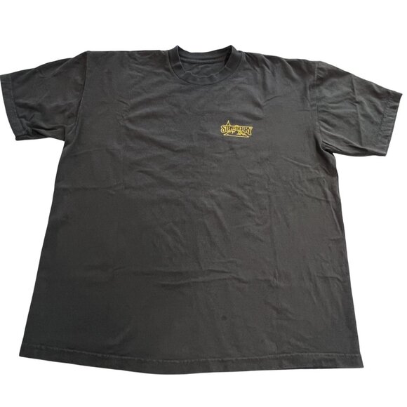 Strawberry LA Short Sleeve Logo T-Shirt in Black - Picture 1 of 2